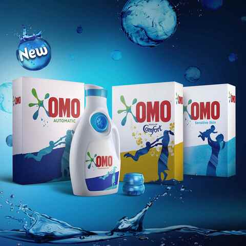 OMO Laundry Powder Detergent For Top Load Machine With A Touch Of Comfort For Unbeatable Stain 6kg