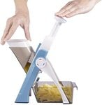 Buy Manual Vegetable Slicer Foldable Grater Slicer Safe Vegetable Slicers Easy To Cut Potato Chips French Fry Tool Kitchen Gadgets in UAE