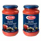 Buy Barilla Olive With Italian Tomatoes Sauce 400g Pack of 2 in UAE