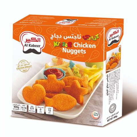 Al Kabeer Krazee Chicken Nuggets 400g