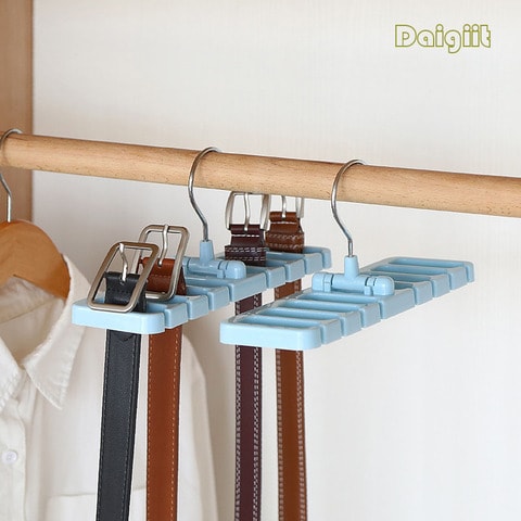 Multifunctional Tie/Scarf Hanger Blue
