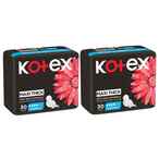 Buy Kotex Maxi  Normal Pads 30 Sanitary Pads Twin Pack in UAE