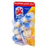 Dac Clean And Fresh Toilet Rim Block Lemon 50g Pack of 3