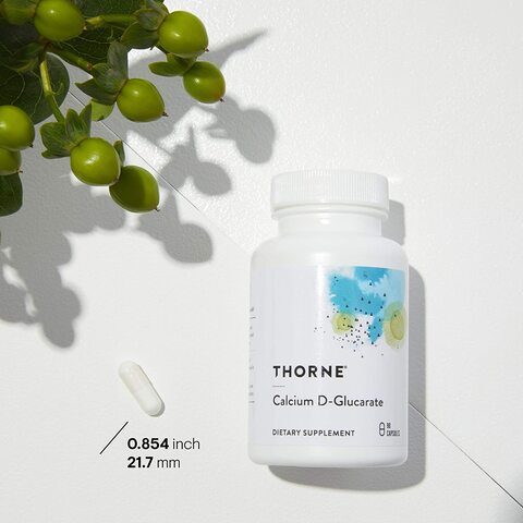 Thorne Research, Calcium D-Glucarate, To Enhance Liver Health, 90 Capsules