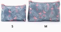 3Pcs Cosmetic Pouch Set Makeup Bag Wash Bag PVC Waterproof Cosmetic Pouch Travel Carrying Case with Print