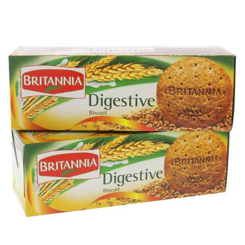 Britannia Nutri Choice Digestive Biscuits 400g x Pack of 2