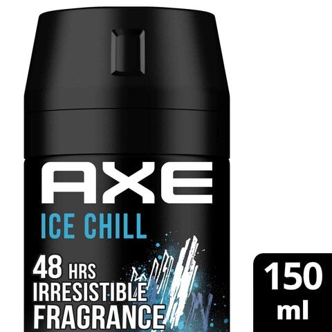 Axe Men&#39;s Deodorant Body Spray Ice Chill For 48 Hours Irresistible Fragrance 150ml
