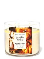 اشتري Bath  Body Works- Pumpkin Bonfire 3-Wick Candle, 411 GM في الامارات