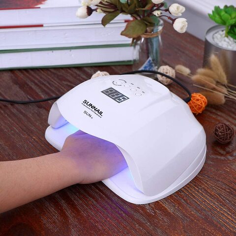 54W UV LED Nail Lamp Professional Sunlight Nail Gail Dryer Machine for Fingernails &amp; Toenails