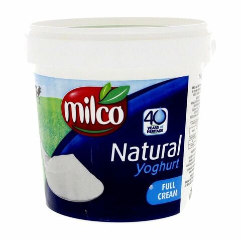 Milco Full Cream Natural Yoghurt 1kg
