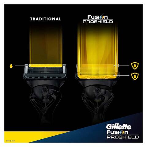 Gillette Fusion Proshield Men&#39;s Razor - 2 Blades