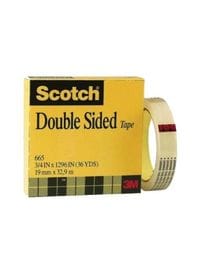 3M Double Sided Tape Dispensered Rolls White