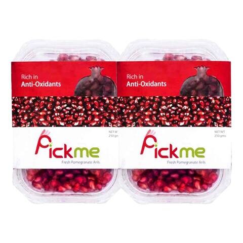 Buy Pick Me Pomegranate Seeds 125g+125g Bundle in UAE