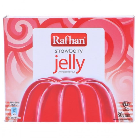 Rafhan strawberry Jelly 80g