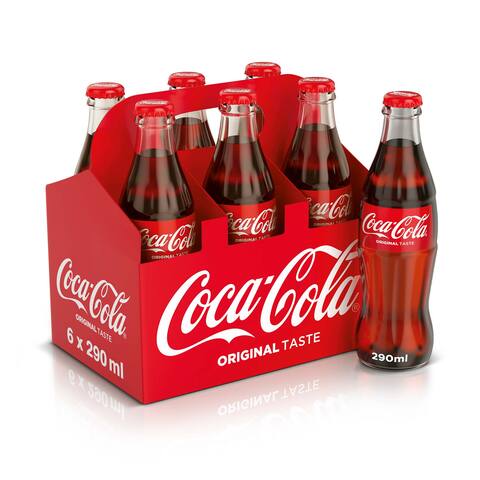 Coca Cola Zero 330ml NRB Glass Bottle (24 Pack)