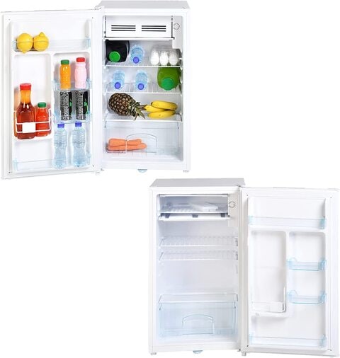 Super General 110 Liter, Gross Volume Compact Mini-Refrigerator, White, Beverage-Fridge With Child Lock, SGR131H