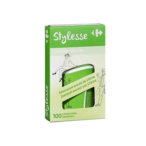 Carrefour Sweetener Stevia Tablet Plastic 100 Pieces