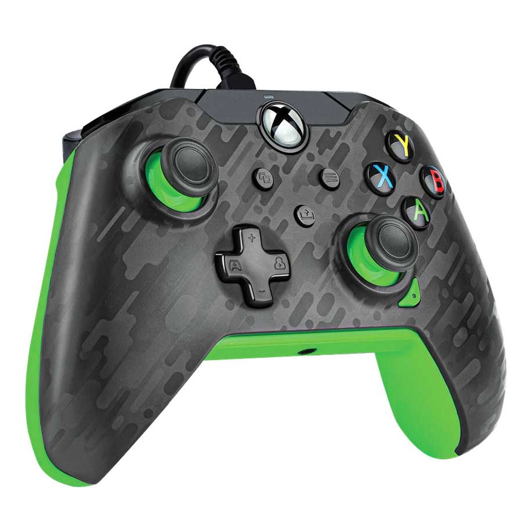 Green wired deals xbox one controller