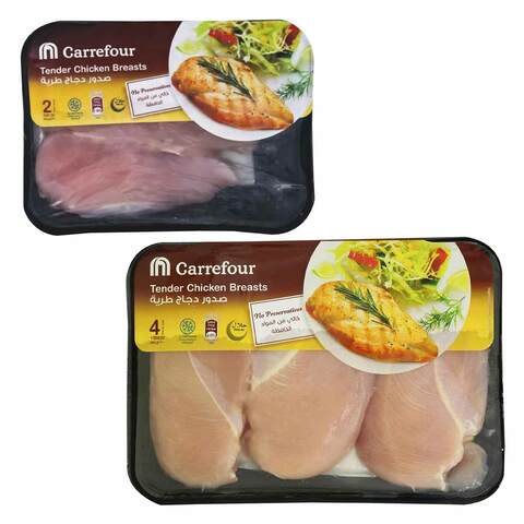 Carrefour Tender Chicken Breast 1kg+500g