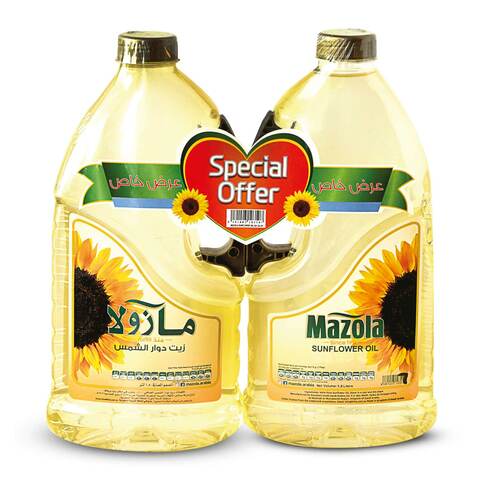 Mazola sunflower oil 1.5 L x 2