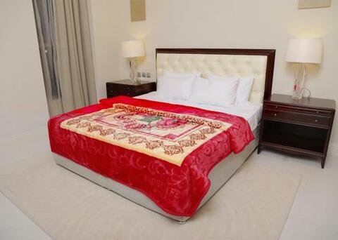 Parry Life Cool Floral Bordered Double 2 Ply Soft And Warm Embossed Blanket 200*240 cm,Soft And Warm