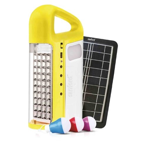 Emergency light with on sale solar panel