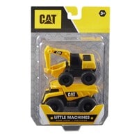 Cat mini machines set of 2 yellow