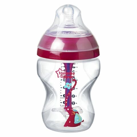 Buy Tommee Tippee Advanced Anti-Colic Feeding Bottle TT42257685 0+ Months 260ml in UAE