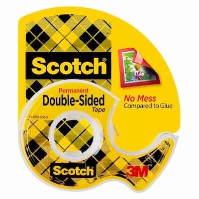 Scotch AD119 Single Use Super Glue, 1/2 Gram Tube, No-Run Gel, 4/Pack