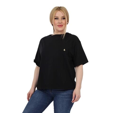 Buy La Collection T-Shirt for Women - X Large - Black Online - Shop  Fashion, Accessories & Luggage on Carrefour Egypt