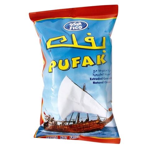 Buy Fico Pufak Extruded Corn with Natural Cheese 40g in Kuwait