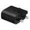 Samsung 3 Pin Travel Adapter 25W USB Type-C To Type-C Cable Black
