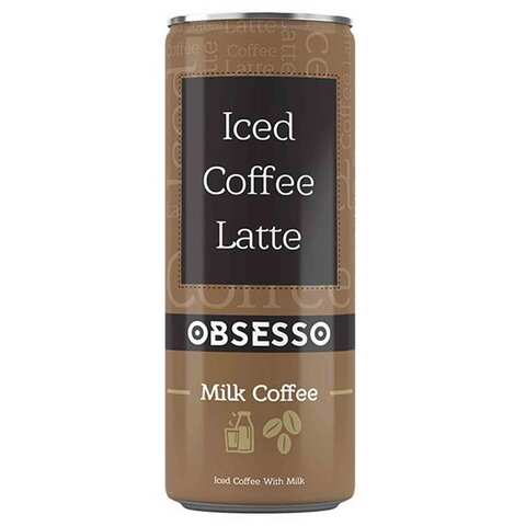 اوبسيسو قهوة مثلجة لاتيه 250 مل