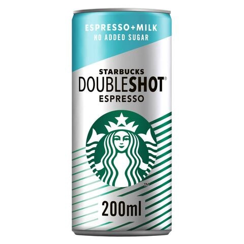 Starbucks Coffee Drink Doubleshot No Added Sugar 200ml