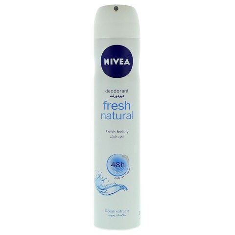 Nivea Deodorant Spray Fresh Natural For Women 200 Ml