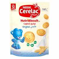 Nestle Cerelac NutriBiscuit Healthy Snack Original From 12 Months 180g