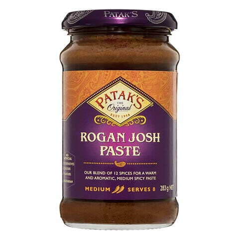 Pataks Paste Rogan Josh 283 Gram