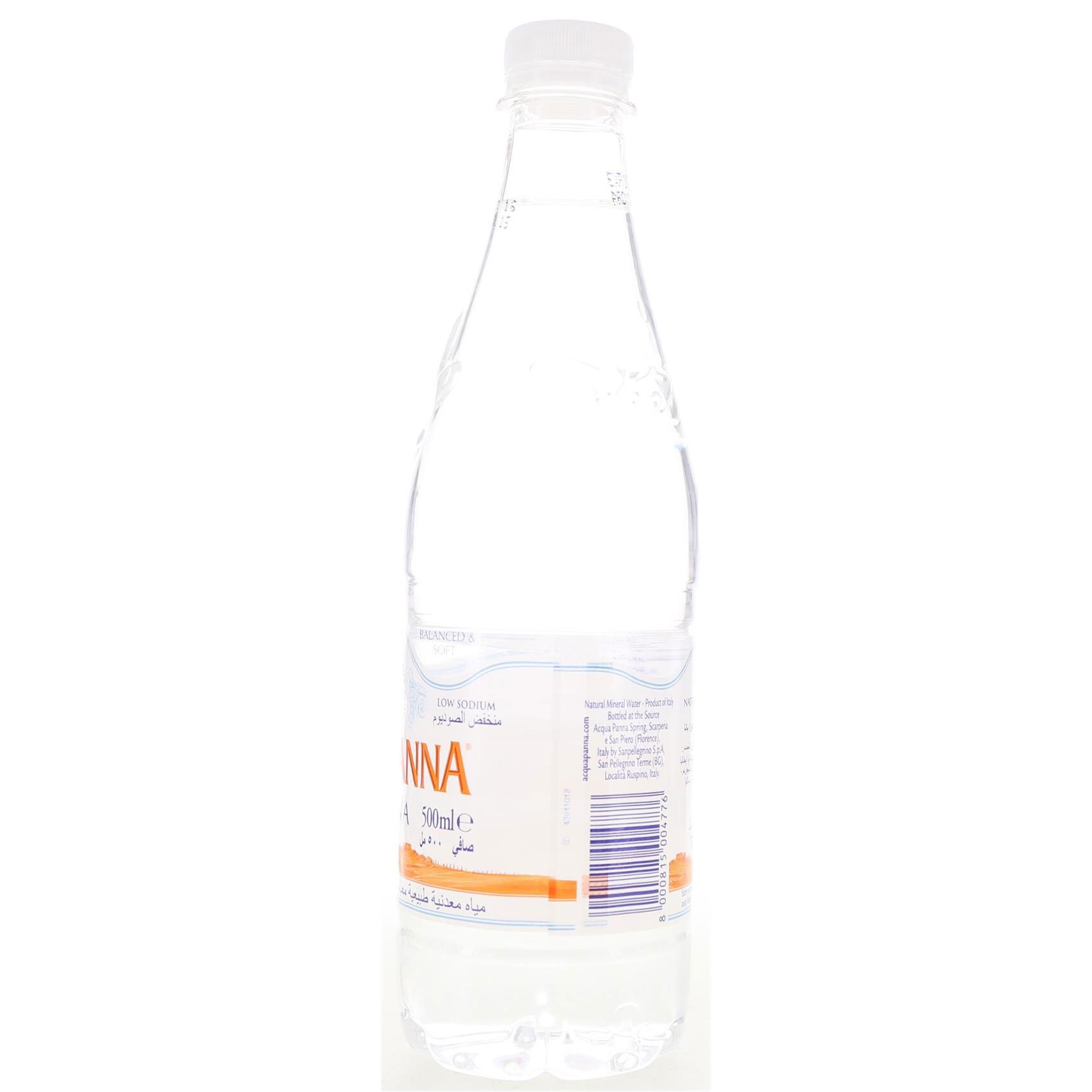 Buy Acqua Panna Toscana Natural Mineral Water 500ml Online Shop Beverages On Carrefour Uae