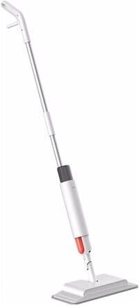 Deerma 2in1 Smart Cordless Handheld Rotatable Sweeper With Water Spraying Mop Floor Cleaner, DEM TB900, white