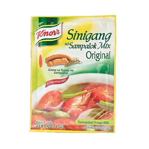 Knorr Sinigang Sa Sampalok Original Soup Mix 40g