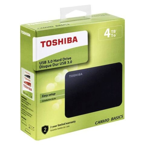 Toshiba 4TB Hard Drive Black