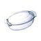Pyrex Oval Casserole - 4.5 Liters - Clear