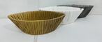 Buy 3-Pack Bread and Fruit Basket,Table Basket,Storage Basket With Natural Bamboo Material With M size in UAE