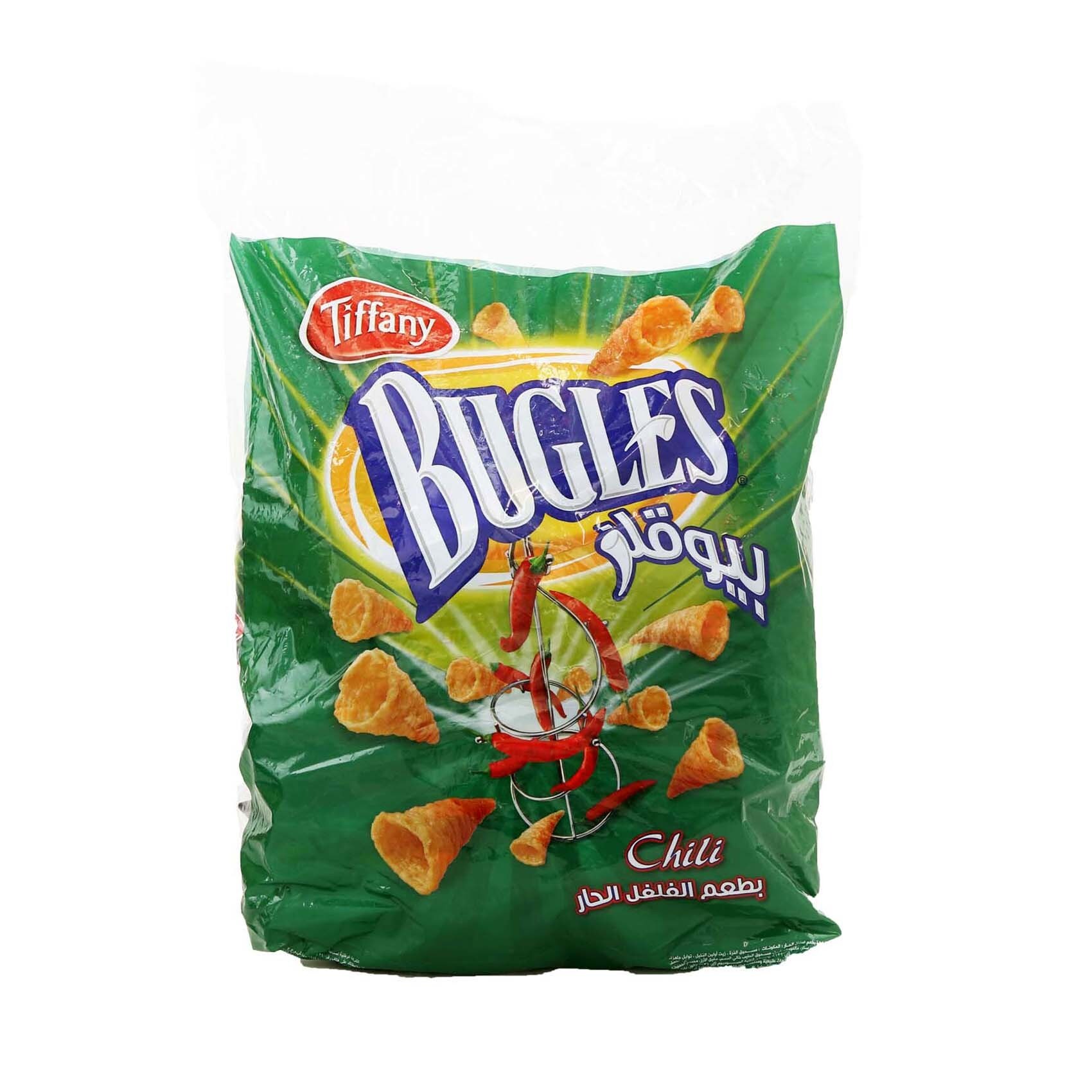 Buy Tiffany Bugles Potato Chips With Chili 13g×22pcs