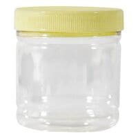 Sunpet Plastic Storage Jar Clear/Yellow 250ml