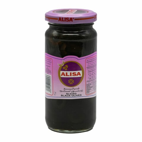Alisa Black Olive Slice 240g