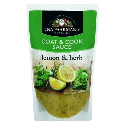 Ina Paarman&#39;s Kitchen Lemon And Herb Coat And Cook Sauce 200ml
