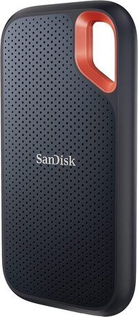 Sandisk 500GB Extreme Portable SSD Up To 1050Mb/S USB C, USB 3.2 Gen 2 External Solid State Drive SdSSDe61 500G G25, Blue, Sandisk Extreme Portable SSD, SdSSDe61 500G G25
