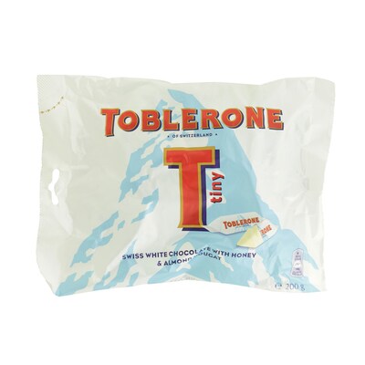 Toblerone Tiny Swiss Chocolate With Honey & Almond Nougat Pack 200 grams -  GoToChef