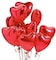 Brain Giggles Valentines Day Red Heart Shape 18&quot; Foil Balloons